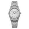 Front Full View Of Rolex 14000 Stainless Steel Watch Pre Owned Condition Good