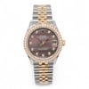 Front Full View Of Rolex 278383RBR Stainless Steel Watch New Condition {Product Condition}