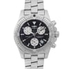Up Close Front Facing Picture Of Breitling A73380 Stainless Steel Watch Pre Owned Condition
