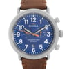 Up Close Front Facing Picture Of Shinola S0110000047 Stainless Steel Watch Pre Owned Condition