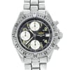 Up Close Front Facing Picture Of Breitling A13035.1 Stainless Steel Watch Pre Owned Condition