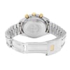 Back View Of Solid Back Case And Open Stainless Steel,Gold Band Of Omega 3311.80.00 Watch Pre Owned Condition