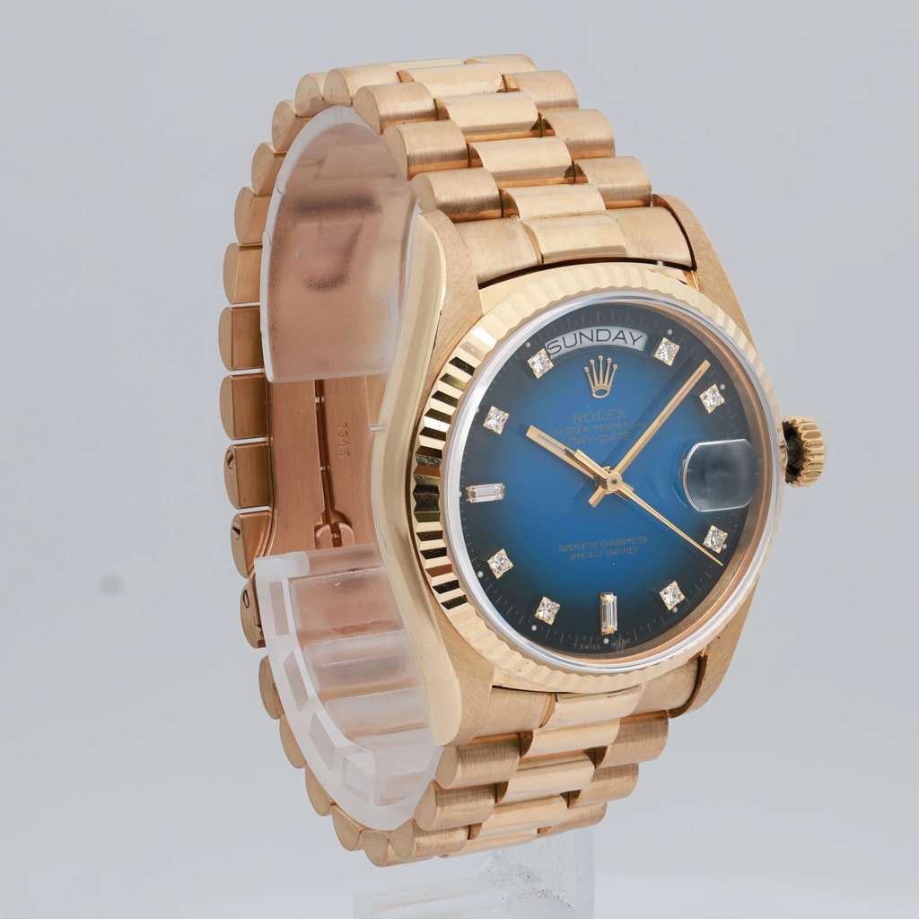 3rd image of Rolex Rolex Day-Date 18038 Wristwatch, PreOwned condition
