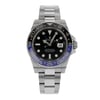 Front Full View Of Rolex 116710BL Stainless Steel Watch Pre Owned Condition {Product Condition}