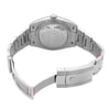 Back View Of Screwback Back Case And Open Stainless Steel Band Of Rolex 126334 Watch Unworn Condition
