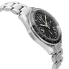 View Of Opposite Crown Facing Side Of OMEGA 3520.50.00 Stainless Steel Watch Pre Owned Condition