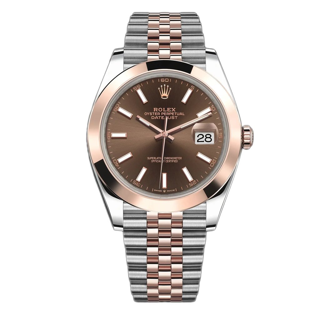 Front Full View Of Rolex 126301 Stainless Steel Watch Unworn Condition {Product Condition}