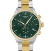 Up Close Front Facing Picture Of Tissot T116.617.22.091.00 Stainless Steel Watch Display Model Condition