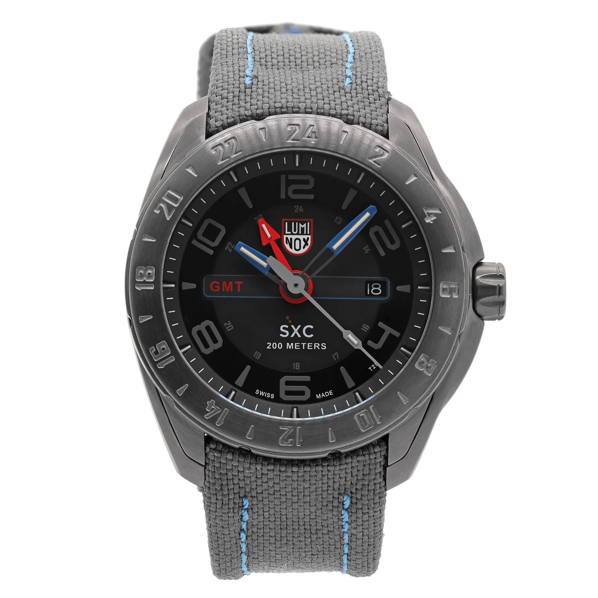 Front Full View Of Luminox XX.5121.GN Stainless Steel Watch New With Defects Condition {Product Condition}