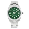 Front Full View Of Rolex 124300 Stainless Steel Watch New Condition {Product Condition}