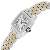 View Of Crown Facing Side Of Cartier W25066Z6 Stainless Steel Watch Pre Owned Condition