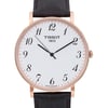 Up Close Front Facing Picture Of Tissot T109.610.36.032.00 Stainless Steel Watch Pre Owned Condition