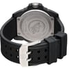 Back View Of Screwback Back Case And Closed Rubber Band Of Luminox XS.3505.L Watch Display Model Condition