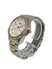 An image of a Wristwatch by Rotary. This Pre Owned item is designed for Women, featuring a Dress/Formal style. It has a Quartz movement and an Analog display with a White dial color. The indices include 12-Hour Dial,Non-Numeric Hour Marks. The band is made of Stainless Steel and the case is made of Stainless Steel. The watch has a Round shape with a case size of 37 mm and a case thickness of 9 mm.