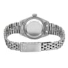 Back View Of Screwback Back Case And Closed Stainless Steel Band Of Rolex 6924 Watch Pre Owned Condition