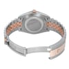Back View Of Screwback Back Case And Open Rose Gold,Stainless Steel Band Of Rolex 126301 Watch Pre Owned Condition