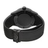 Back View Of Solid Back Case And Closed Rubber,Stainless Steel Band Of RAYMOND WEIL 2760-SB1-20001 Watch Pre Owned Condition