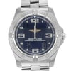 Up Close Front Facing Picture Of Breitling Avantage E7936210/B962-TI Titanium Watch Pre Owned Condition