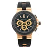 Front Full View Of Bvlgari 101987 Rose Gold Watch Pre Owned Condition {Product Condition}