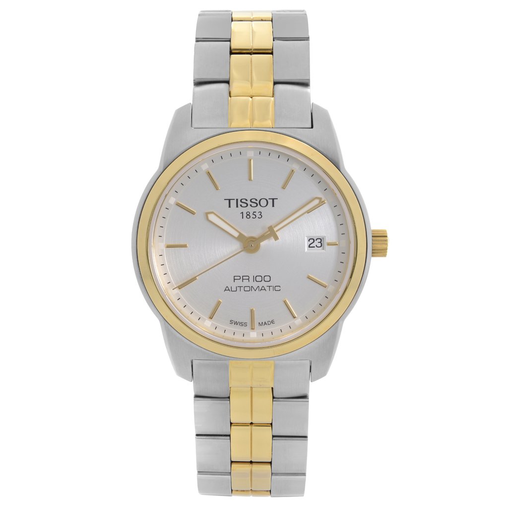 Front Full View Of Tissot T049.407.22.031.00 Stainless Steel Watch New With Defects Condition Excellent