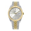 Front Full View Of Rolex 126303 Stainless Steel Watch Pre Owned Condition {Product Condition}