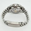 Back View Of Exhibition Back Case And Closed Stainless Steel Band Of OMEGA 310.30.42.50.04.001 Watch Pre Owned Condition