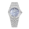 Front Full View Of Breitling A71340 Stainless Steel Watch Pre Owned Condition {Product Condition}