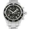 Up Close Front Facing Picture Of Breitling A13311C9/BE93-161A Stainless Steel Watch Display Model Condition