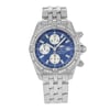 Front Full View Of Breitling A13356 Stainless Steel Watch Pre Owned Condition {Product Condition}