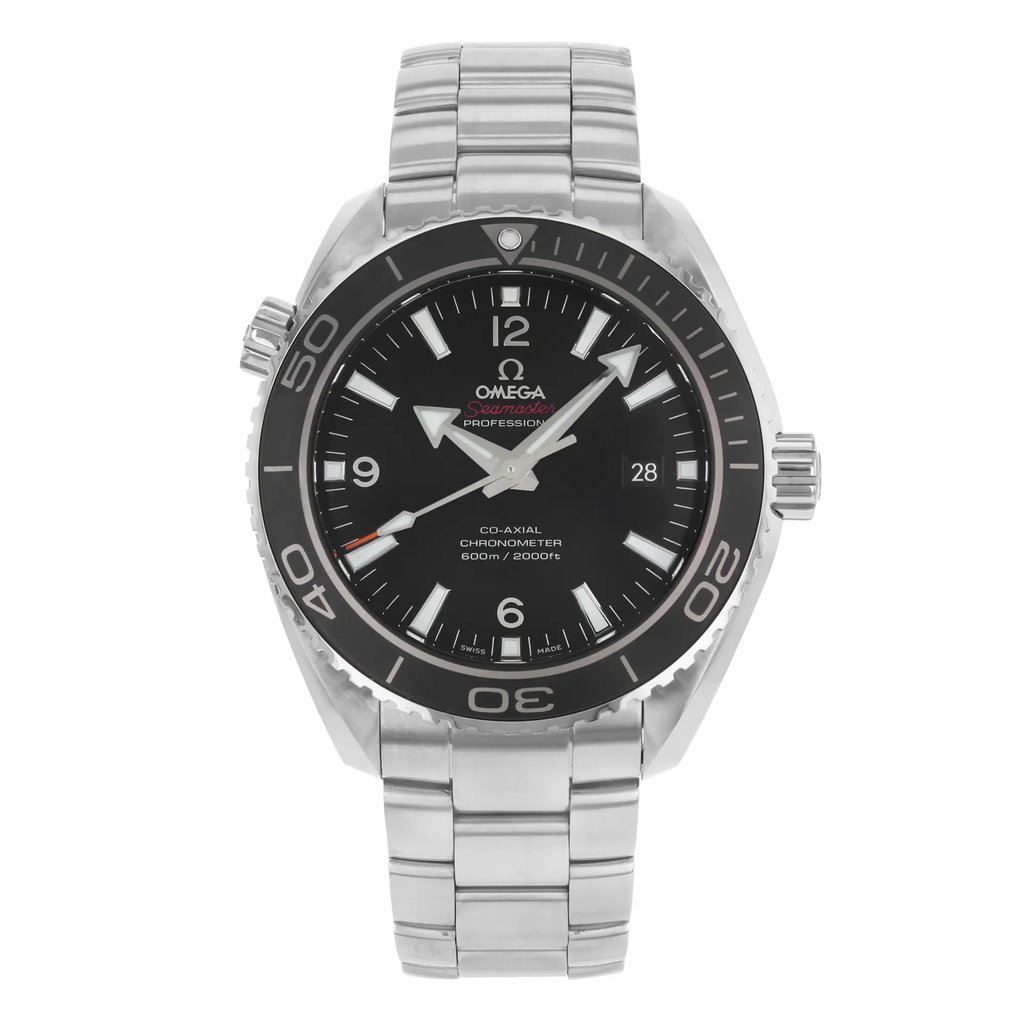 Front Full View Of OMEGA 232.30.46.21.01.001 Stainless Steel Watch Unworn Condition {Product Condition}