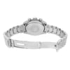 Back View Of Solid Back Case And Open Stainless Steel Band Of OMEGA 3513.33 Watch Pre Owned Condition