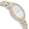 View Of Opposite Crown Facing Side Of Tissot T065.430.22.031.00 Stainless Steel Watch Display Model Condition
