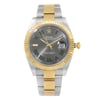 Front Full View Of Rolex 126333GYRO Stainless Steel Watch Unworn Condition {Product Condition}