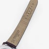 Back View Of Exhibition Back Case And Open Leather Band Of Tissot T065.430.16.031.00 Watch Pre Owned Condition