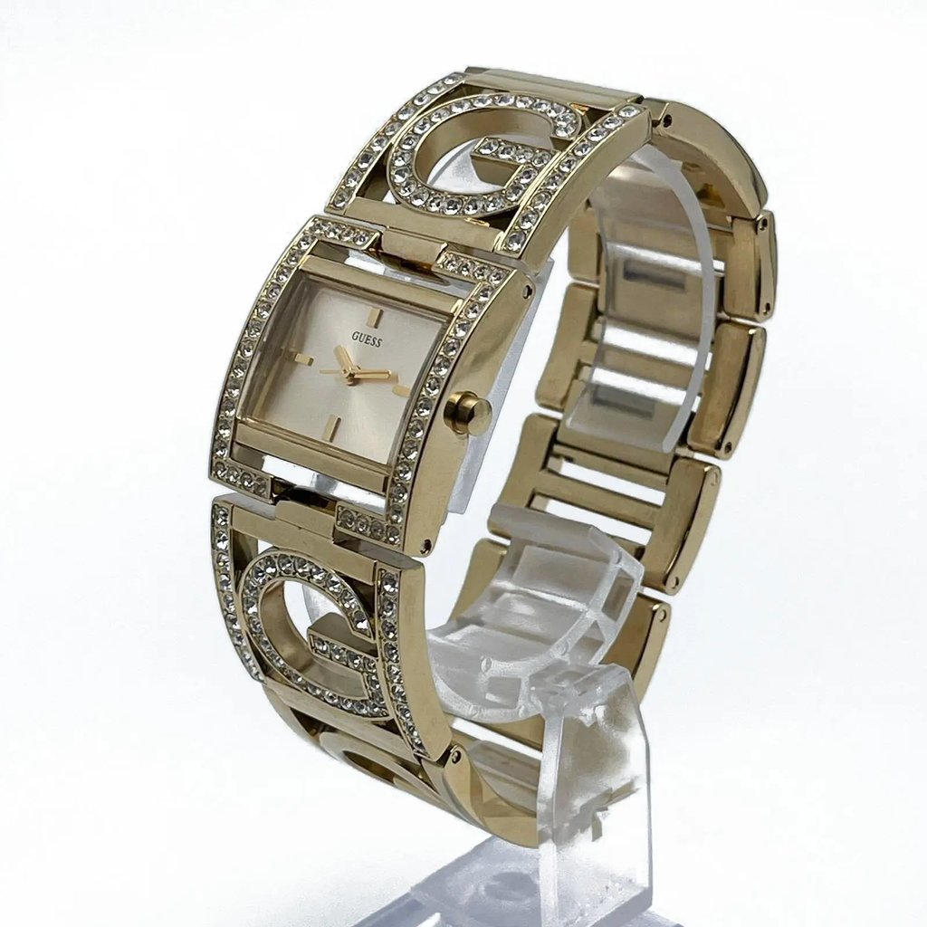 2nd image of GUESS Guess G Link Wristwatch, PreOwned condition