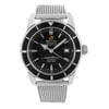 Front Full View Of Breitling A1732124/BA61-154A Stainless Steel Watch Pre Owned Condition {Product Condition}