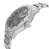 View Of Crown Facing Side Of Edox 80094 3NM NO1 Stainless Steel Watch Display Model Condition
