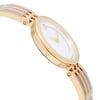 View Of Opposite Crown Facing Side Of Movado 0607054 Stainless Steel Watch Display Model Condition