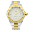 Front Full View Of TAG Heuer WAP1120.BB0832 Stainless Steel Watch Pre Owned Condition {Product Condition}