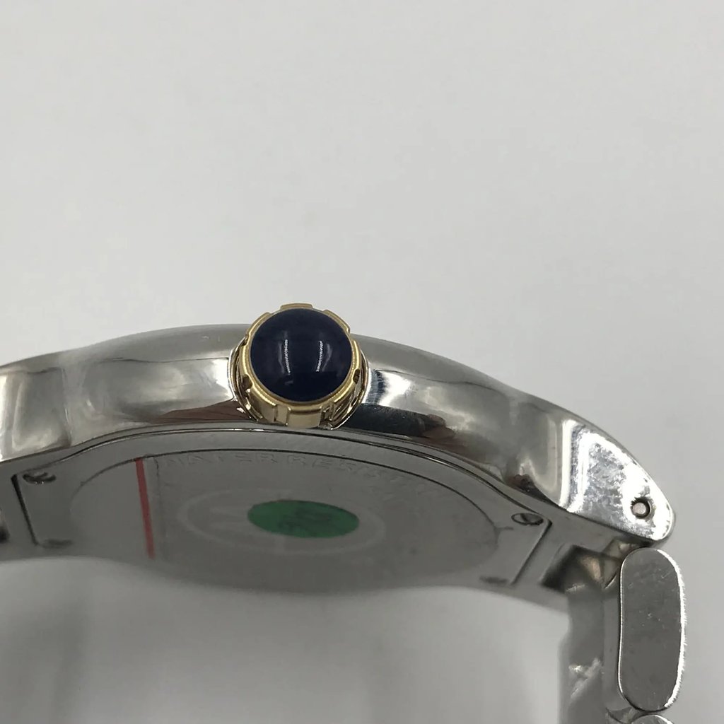 View Of Crown Facing Side Of RAYMOND WEIL 5932-STP-00907 Stainless Steel Watch Pre Owned Condition