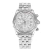 Front Full View Of Breitling a1335611/a653-ss Stainless Steel Watch Pre Owned Condition {Product Condition}
