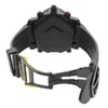 Back View Of Screwback Back Case And Open Rubber,Silicone Band Of JACOB & Co. GH100.11.UU.PB.AHA4D Watch Display Model Condition