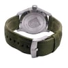 Back View Of Solid Back Case And Closed Nylon Band Of Luminox XL.1907.NF Watch Pre Owned Condition