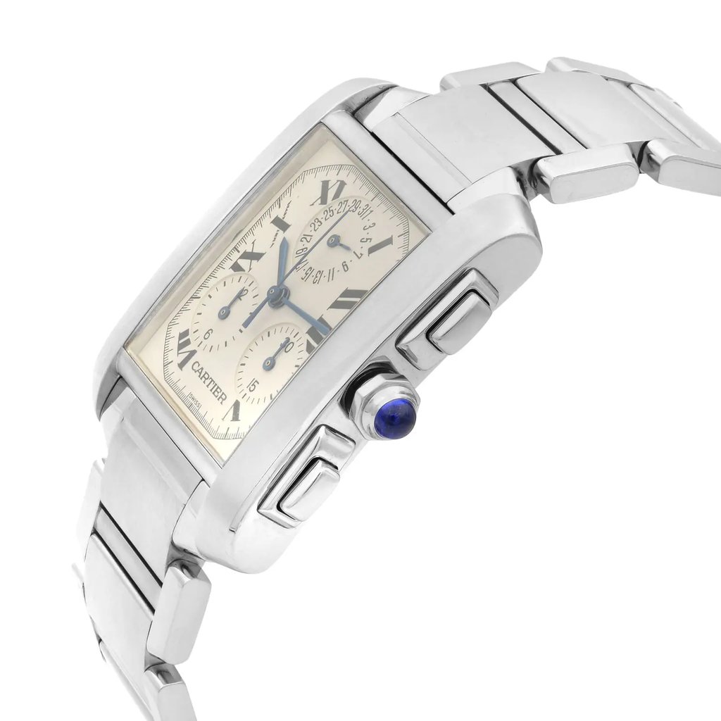 3rd image of Cartier Cartier Tank Française Wristwatch, PreOwned condition