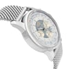 View Of Opposite Crown Facing Side Of Breitling AB0510U0-A732-152A Stainless Steel Watch Display Model Condition