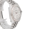 View Of Opposite Crown Facing Side Of Rolex 126234 Stainless Steel Watch Pre Owned Condition