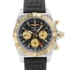 Up Close Front Facing Picture Of Breitling CB042012/BB86-153S Stainless Steel Watch Display Model Condition