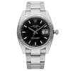 Front Full View Of Rolex 115234 Stainless Steel Watch Pre Owned Condition Good