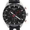 Up Close Front Facing Picture Of Tissot T100.417.16.051.00 Stainless Steel Watch New With Defects Condition