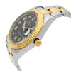 View Of Crown Facing Side Of Rolex 116333BKAO Stainless Steel Watch Pre Owned Condition